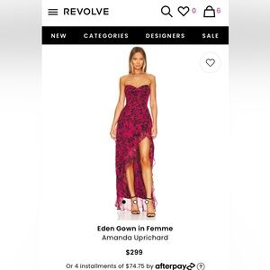 Revolve wedding guest dress. Hot pink and black. Very flattering and sexy!